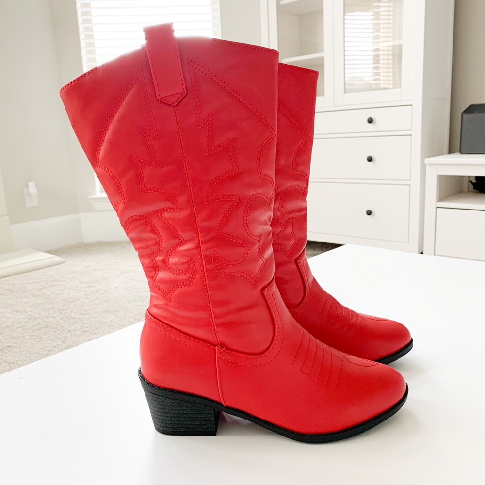 Forever Red Western Boot